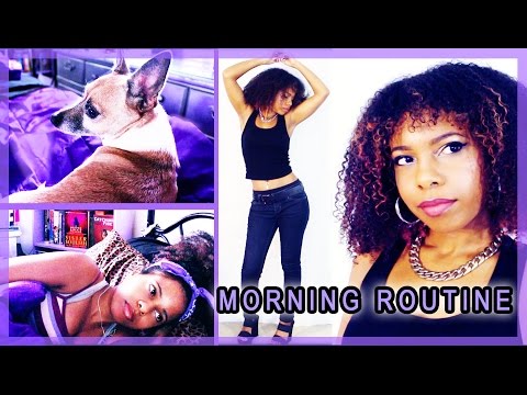 MORNING ROUTINE With Curly Hair!⎜Fall 2015 ♥☀