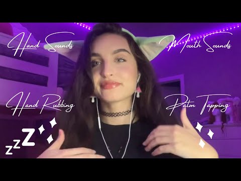 Beebee ASMR Hand Rubbing Compilation | Hand Sounds, Mouth Sounds, Personal Attention, Palm Tapping