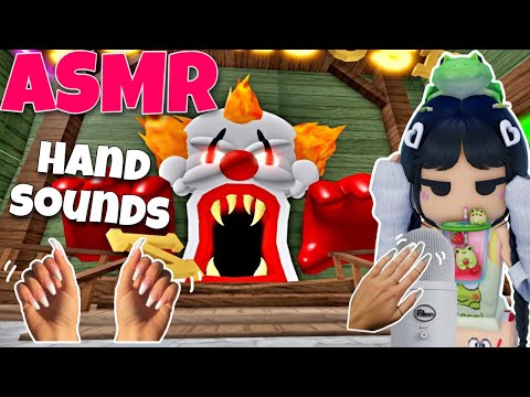 Roblox ASMR ~ carnival of terror! fast + aggressive hand sounds & finger fluttering 💤 (NO TALKING)
