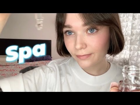 asmr spa treatment 🧖🏻‍♀️