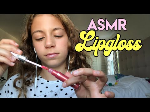 ASMR Extreme Lipgloss a Application!👄💄