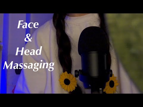 ASMR~ Face& Head Massage 💆🏻‍♀️ For Headache 🤕 Relief 😮‍💨