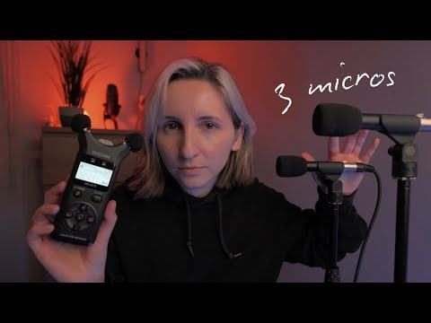 Découvre la technique ASMR des 3 micros (binaural, écho et répétition)
