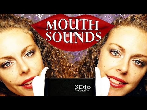 Wet ASMR Mouth Sounds – 3Dio Ear to Ear Binaural Whisper, Lip Smacking & Sk Sk Sk