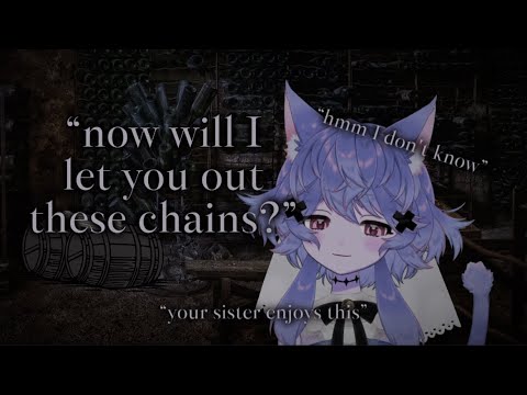“ASMR” Roleplay: Your Sister Releases You from Being Chained After You Promise to Help Off Parents