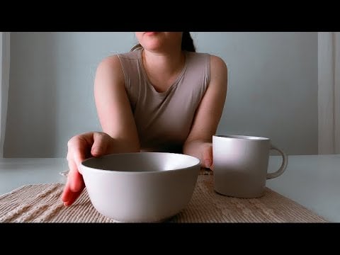 Soft Spoken ASMR | Delicate Table Setting for Sleep