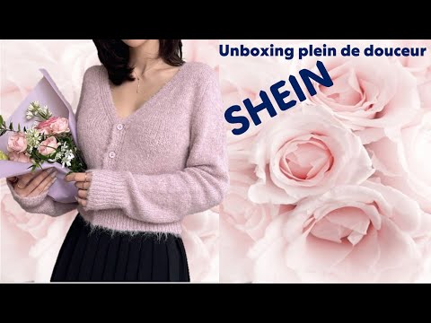 ASMR * Unboxing SHEIN plein de douceur * robes * gilets * pulls