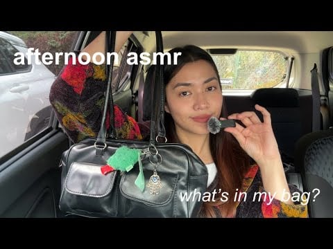 saturday vlog asmr | before work & what’s in my bag (malaysia)
