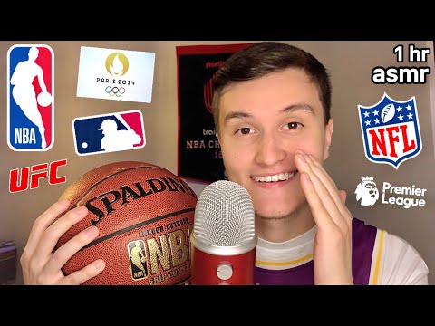 ASMR Whispering ALL About Sports Until You Sleep 😴⚽️ (whisper ramble)