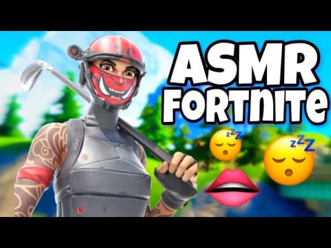 ASMR Français Les meilleurs bruits de bouche avec un chewing-gum pour te détendre sur FORTNITE 😴👄