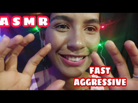 ASMR " FAST AGGRESSIVE EM OBJETOS 🎧😴