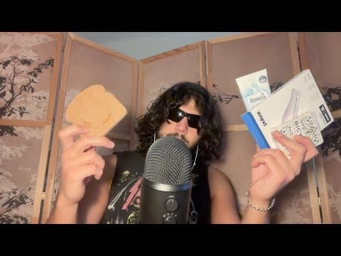 ASMR Random Trigger Assortment for relaxing Sleep (whispered)