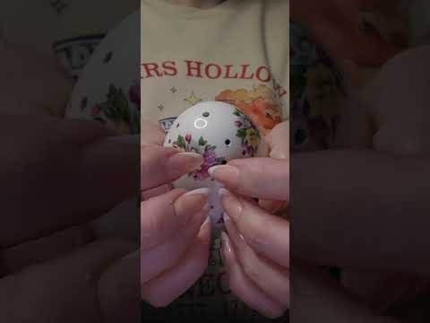 Ceramic Egg Tapping #asmr