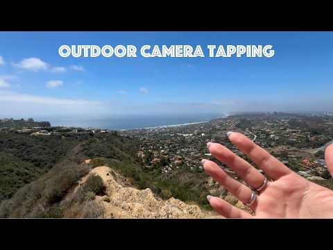 ASMR: Outdoor Camera Tapping 🌲☀️