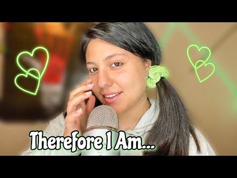 ASMR~ 🖤💚Therefore I Am By Billie Eilish | Whispering & Tapping 🖤💚