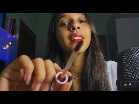 ASMR: maquiando você