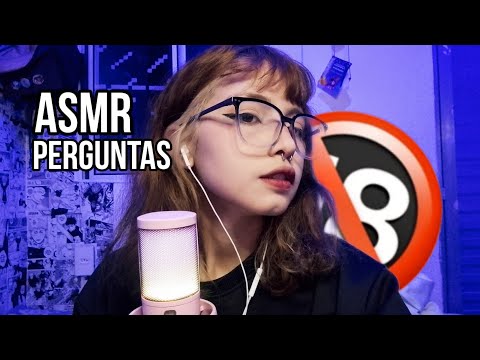 ASMR PERGUNTAS ÍNTIMAS E PESSOAIS 😱🔥