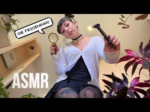 ASMR UMA GIGANTE TE ENCONTROU E CUIDA VOCÊ