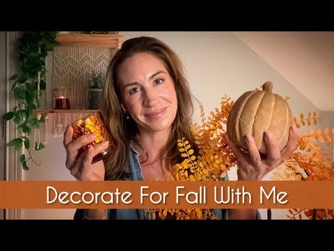 ASMR | Fall Home Decorating 🍂 Cozy Autumn Vibes + A Special Bonus At The End 🧡