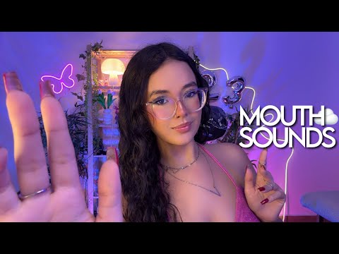 ASMR: MOUTH SOUNDS e CAFUNÉ PARA DORMIR IMEDIATAMENTE ☔️👄 