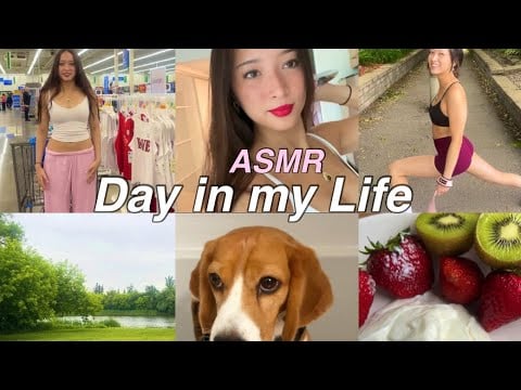 ASMR An Unemployed Day in My Life (Close-Up Voiceover Vlog)