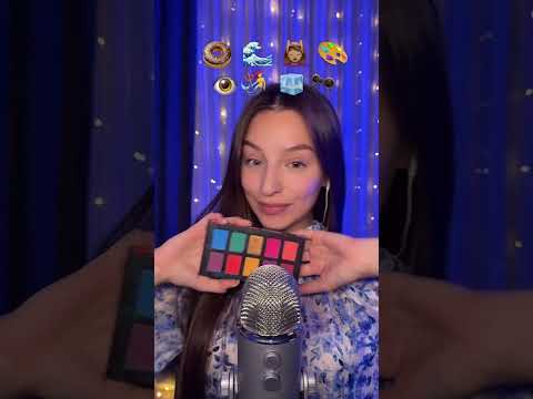 Emojis 💋 #asmr #relax #visualtingle #tingles #mouthwhisper #skincare #triggersforsleep #relaxing