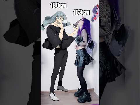 Jujutsu Kaisen heights! #jujutsukaisen #jjk #anime #height #choso #chosokamo #mahito