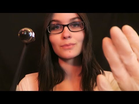 ASMR Semi Inaudible Face Exam & Face Measuring