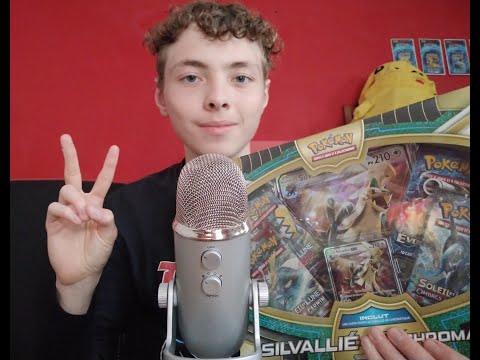 ASMR FR: On ouvre un coffret pokémon ensemble