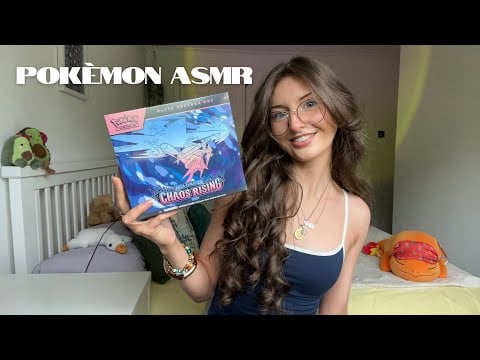 ASMR Pokémon Chaos Rising ETB unboxing!