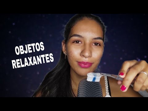 [ ASMR ] OS MELHORES OBJETOS PARA TE INDUZIR AO SONO 😴
