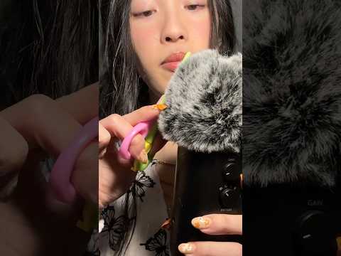 ASMR haircut roleplay ✂️ (short version) #asmr #relax #sleep #tingles #haircut #asmrroleplay #shorts