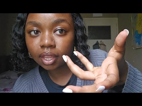 ASMR Just Taking Your Negative Energy Real QUICK 🤧 (mouth sounds & hand movements)