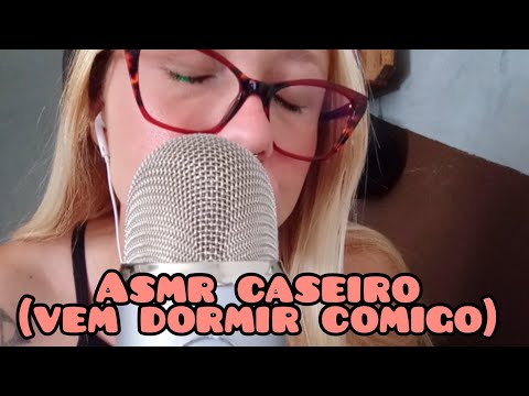 ASMR CASEIRO:  Vou te fazer carinho até você dormi 😴💗 ( Com muitos sons de boca )