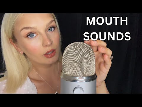 ASMR Intense Mouth Sounds & SK, KS, TK | Unintelligible Up Close Breathy Whispers