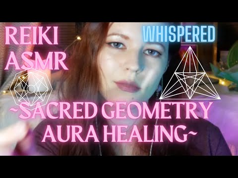 Reiki ASMR| Sacred Geometry| New Moon In Virgo~ Aura healing~ Angel Oracle card reading