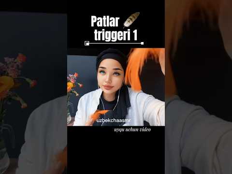 ASMR/ patlar bilan/ quloq uchun MASSAJ/ uxlab qolish uchun video