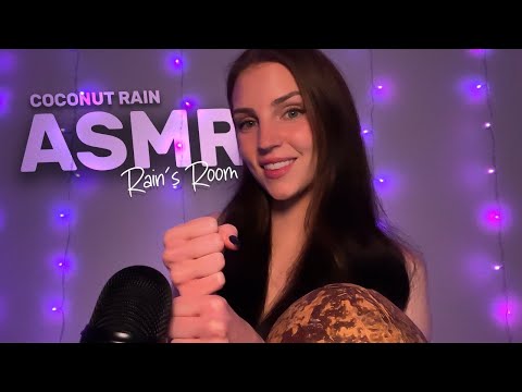 Coconut Rain ASMR | Rain's Room 🌧️