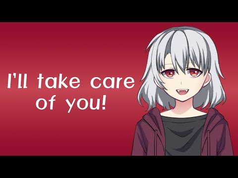 Vampire Student Comforts You (ASMR Roleplay) [F4M] [Professor Listener]