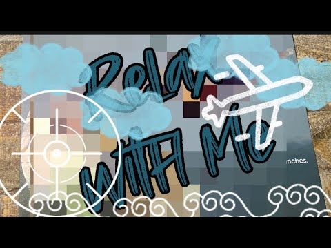 ASMR VISUAL & SOUND TRIGGERS: F/A 18C Hornet Sticker Puzzle #670
