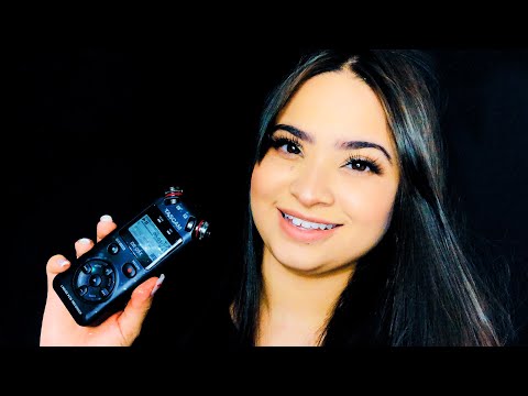 ASMR: TESTANDO SEUS ARREPIOS COM MICROFONE NOVO!