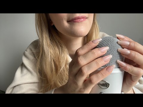 ASMR bare mic scratching sounds 💙 100 % sleeping time