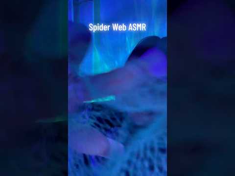 Spider Web ASMR 🕷️🕸️ #relax #visualtingle #triggersforsleep #relaxing #mouthsounds #tingles