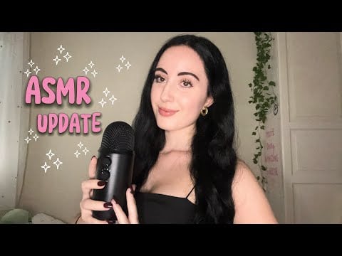 ASMR ~ Update & Charlando con vosotros ☆ #asmr 