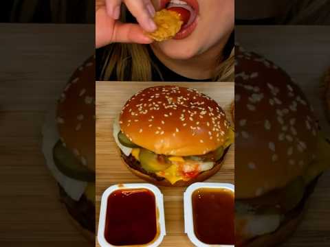 McDonald’s Nuggets #shorts #asmr #asmrsounds #mcdonalds