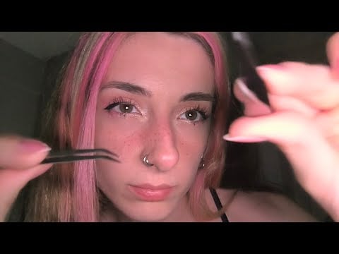 ASMR You're Covered in Sticky Tape - Personal Attention 🫶🏼 Hand movements & plucking - Lofi Visual