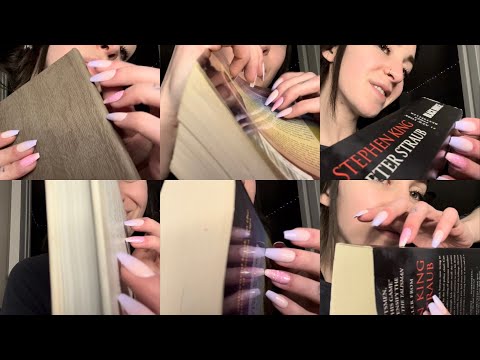 Gentle LOFI ASMR, pure tapping on books 📚😴