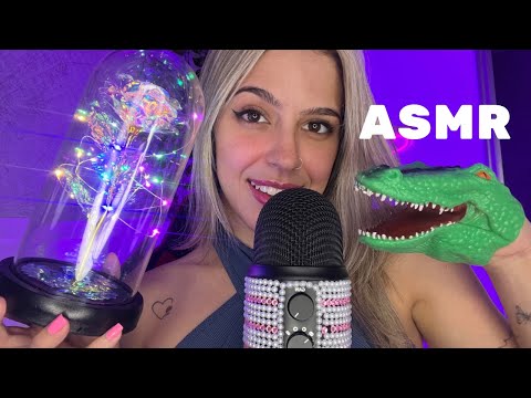 ASMR testando gatilhos novo para você  dormir  💤