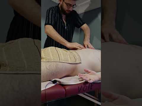 Turkish massage techniques for post-workout back pain #satisfying #relaxing #asmr #shorts