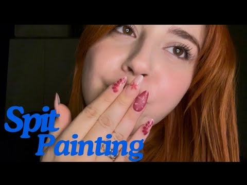 Türkçe ASMR | Spit Painting (Ağız Sesleri)